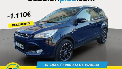 Azul Usado 2016 Ford Kuga Titanium SUV | 13.880 € (Precio justo)