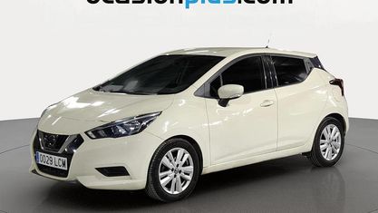 Używany Nissan Micra Acenta 101 KM (74 kW) 2019 Beżowy Hatchback