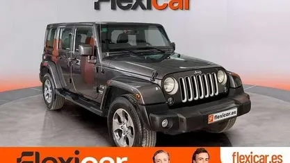 Käytetty Jeep Wrangler Sahara 200 HP (147 kW) 2017 Harmaa Katumaasturi