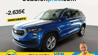 Usado Skoda Kodiaq Ambition 150 CV (110 kW) 2023 Azul SUV