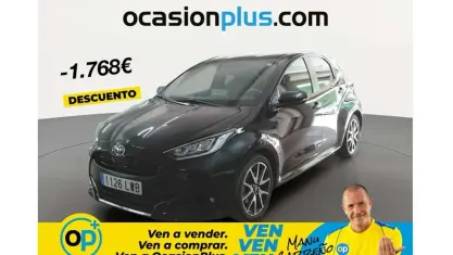 Usado Toyota Yaris Hybrid Style 116 CV (85 kW) 2022 Negro Utilitario