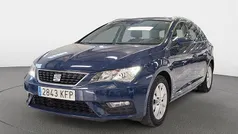 Azul Usado 2017 Seat Leon ST Reference Familiar | 13.250 € (Precio justo)