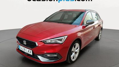 Brugt Seat Leon FR 150 HK (110 kW) 2020 Rød MPV