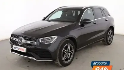 Usado Mercedes GLC200 AMG line 211 CV (155 kW) 2022 Negro SUV