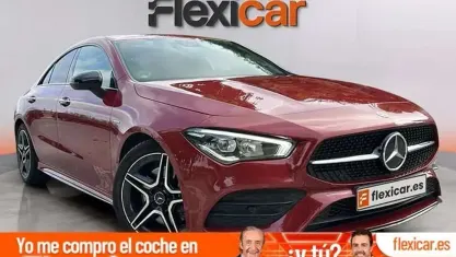 Usado Mercedes CLA200 150 CV (110 kW) 2021 Burdeos Coupe