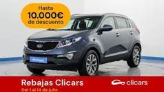 Azul Usado 2015 Kia Sportage SUV | 11.690 € (Precio justo)