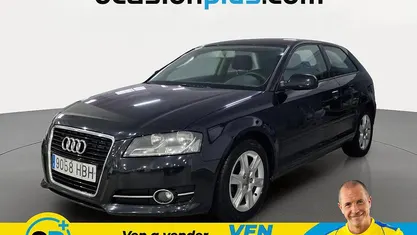 Usado Audi A3 Attraction 105 CV (77 kW) 2011 Negro Utilitario
