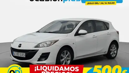 Usado Mazda 3 Style 109 CV (80 kW) 2010 Blanco Berlina