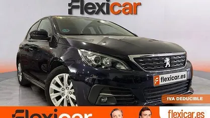 Usado Peugeot 308 Style 130 CV (95 kW) 2020 Azul Berlina