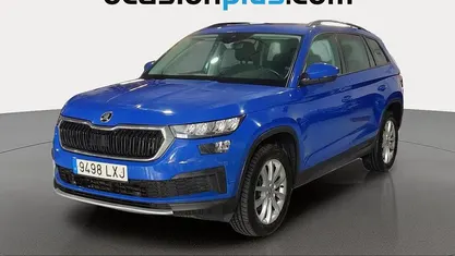 Usado Skoda Kodiaq Ambition 150 CV (110 kW) 2022 Azul SUV