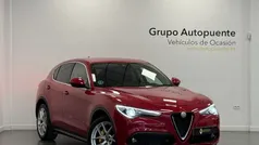 Rojo Usado 2019 Alfa Romeo Stelvio Executive SUV | 22.890 € (Precio justo)