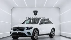 Blanco Usado 2017 Mercedes GLC220 AMG line SUV | 31.499 € (Precio justo)