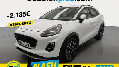 Usado Ford Puma Titanium 125 CV (91 kW) 2020 Blanco Recogida
