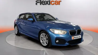 Usado BMW 118 150 CV (110 kW) 2016 Azul Utilitario