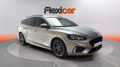 Usado Ford Focus ST-Line 120 CV (88 kW) 2019 Gris Familiar