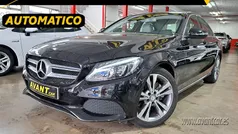Negro Usado 2017 Mercedes C200 Berlina | 23.900 € (Precio justo)