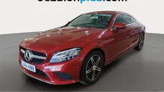 Rojo Usado 2018 Mercedes C200 Coupe | 29.364 € (Precio justo)