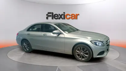 Usado Mercedes C220 AMG line 170 CV (125 kW) 2016 Gris Familiar