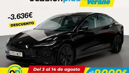 Nuevo Tesla Model 3 Long Range AWD 258 kW (351 CV) 2025 Negro Berlina