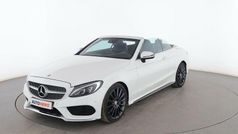 Usado 2016 Mercedes C220 AMG line Descapotable | 27.099 € (Precio justo)