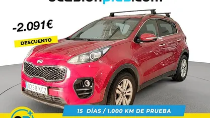 Usado Kia Sportage 141 CV (103 kW) 2017 Rojo SUV