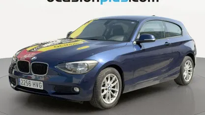 Usado BMW 116 116 CV (85 kW) 2014 Azul Utilitario