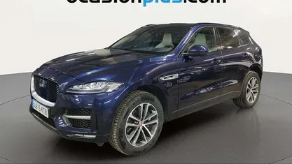 Usado Jaguar F-Pace R-Sport 300 CV (220 kW) 2018 Azul SUV