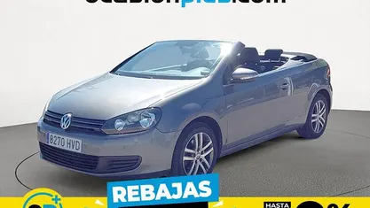 Gris Usado 2013 VW Golf Cabriolet Descapotable | 11.190 € (Precio justo)