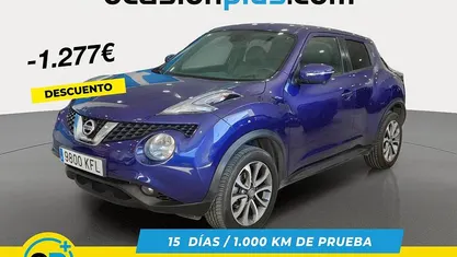 Azul Usado 2017 Nissan Juke Tekna SUV | 9713 € (Buen precio)