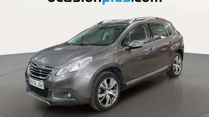 Käytetty Peugeot 2008 Allure 120 HP (88 kW) 2016 Harmaa Katumaasturi