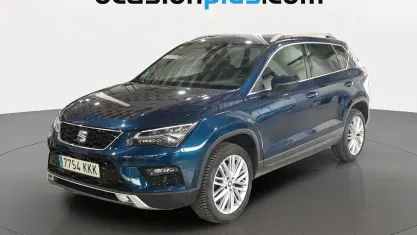 Usado Seat Ateca XCELLENCE 150 CV (110 kW) 2018 Azul SUV