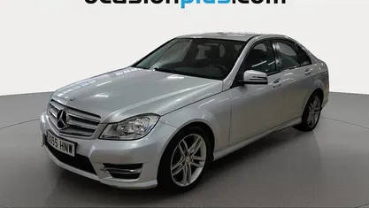 Gris plata Usado 2013 Mercedes C200 Berlina | 16.450 € (Precio justo)