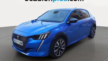 Usado Peugeot 208 GT-line 102 CV (75 kW) 2019 Azul Utilitario