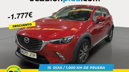 Rojo Usado 2016 Mazda CX-3 Luxury SUV | 14.713 € (Precio justo)