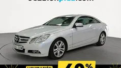 Gris plata Usado 2010 Mercedes E200 Avantgarde Coupe | 12.990 € (Precio justo)