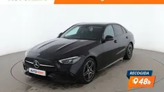 Negro Usado 2023 Mercedes C200 AMG line Berlina | 38.699 € (Buen precio)