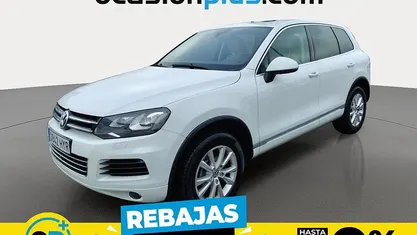 Blanco Usado 2014 VW Touareg SUV | 24.990 € (Precio justo)
