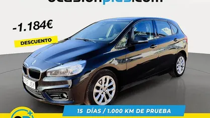 Usado BMW 218 Active Tourer 150 CV (110 kW) 2016 Negro Monovolumen