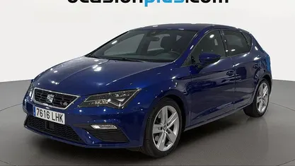 Usado Seat Leon FR 150 CV (110 kW) 2020 Azul Utilitario