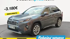 Gris Usado 2021 Toyota RAV4 Hybrid Luxury SUV | 34.990 € (Precio justo)
