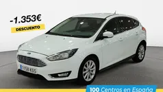 Blanco Usado 2018 Ford Focus Titanium Berlina | 14.200 € (Precio justo)
