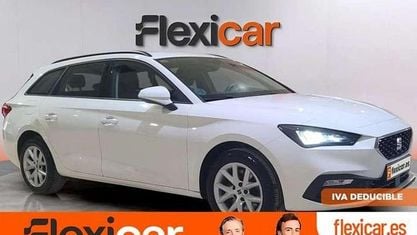 Usado Seat Leon Style 150 CV (110 kW) 2021 Blanco Utilitario