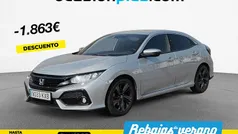 Gris Usado 2019 Honda Civic Elegance Berlina | 20.500 € (Precio justo)