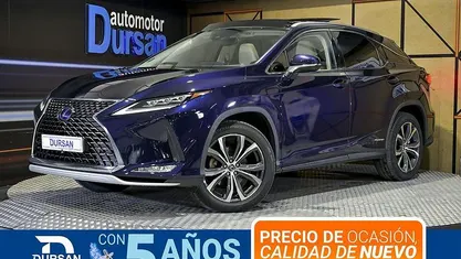 Usado Lexus RX450h Executive Line 313 CV (230 kW) 2020 Azul SUV
