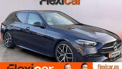 Begagnad Mercedes C220 200 HK (147 kW) 2022 Blå Kombi