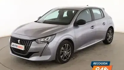 Usado Peugeot 208 Active 101 CV (74 kW) 2022 Gris Utilitario