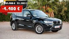 Negro Usado 2017 BMW X3 Shadowline SUV | 23.500 € (Precio justo)