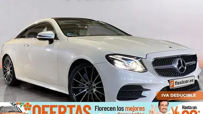 Usado Mercedes E350 299 CV (219 kW) 2019 Blanco Coupe