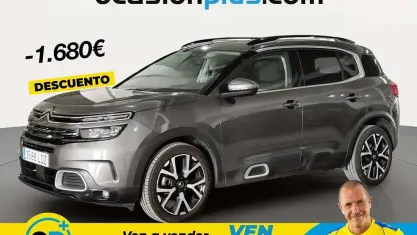 Usado Citroën C5 Aircross Shine 131 CV (96 kW) 2020 Gris SUV