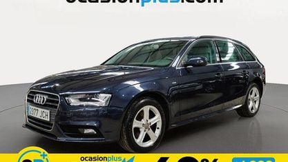 Usado Audi A4 S-Line 150 CV (110 kW) 2015 Azul Familiar
